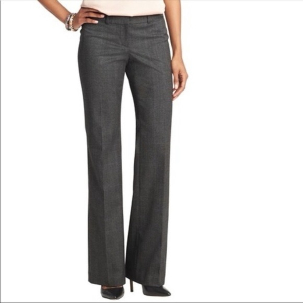 Ann Taylor Factory Signature Dress Pants, Gray size 4